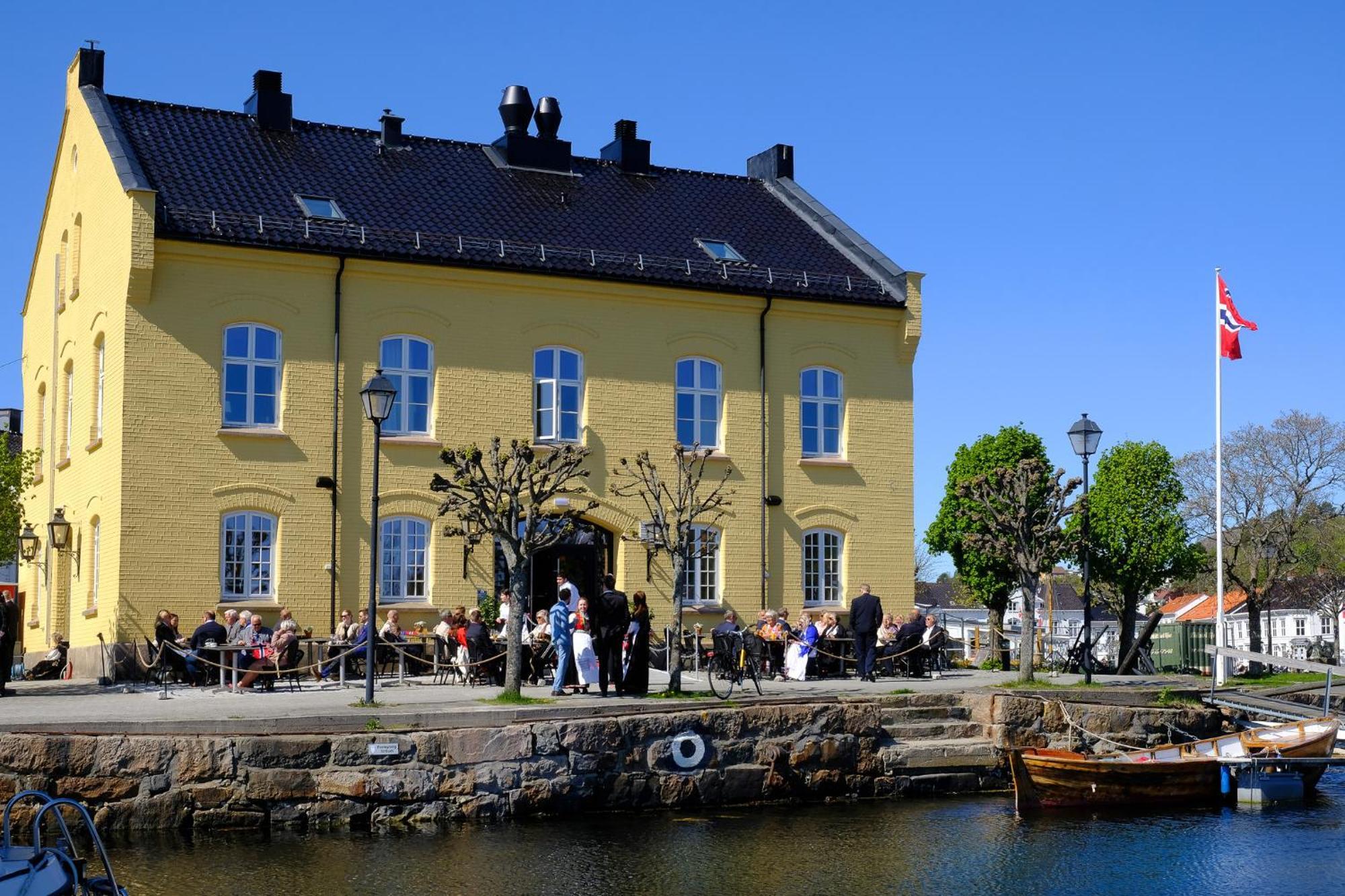 Det Lille Hotel Risor Exterior photo